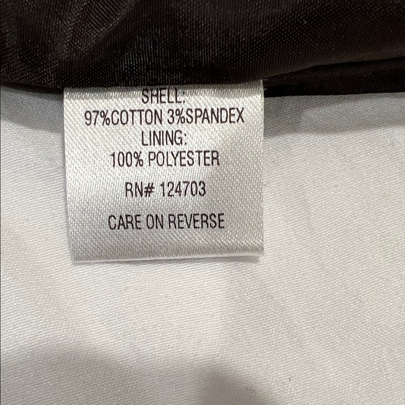 Joni B Multicolor Floral Button-Front Jacket | Cotton/Spandex | Size M - Picture 4 of 7